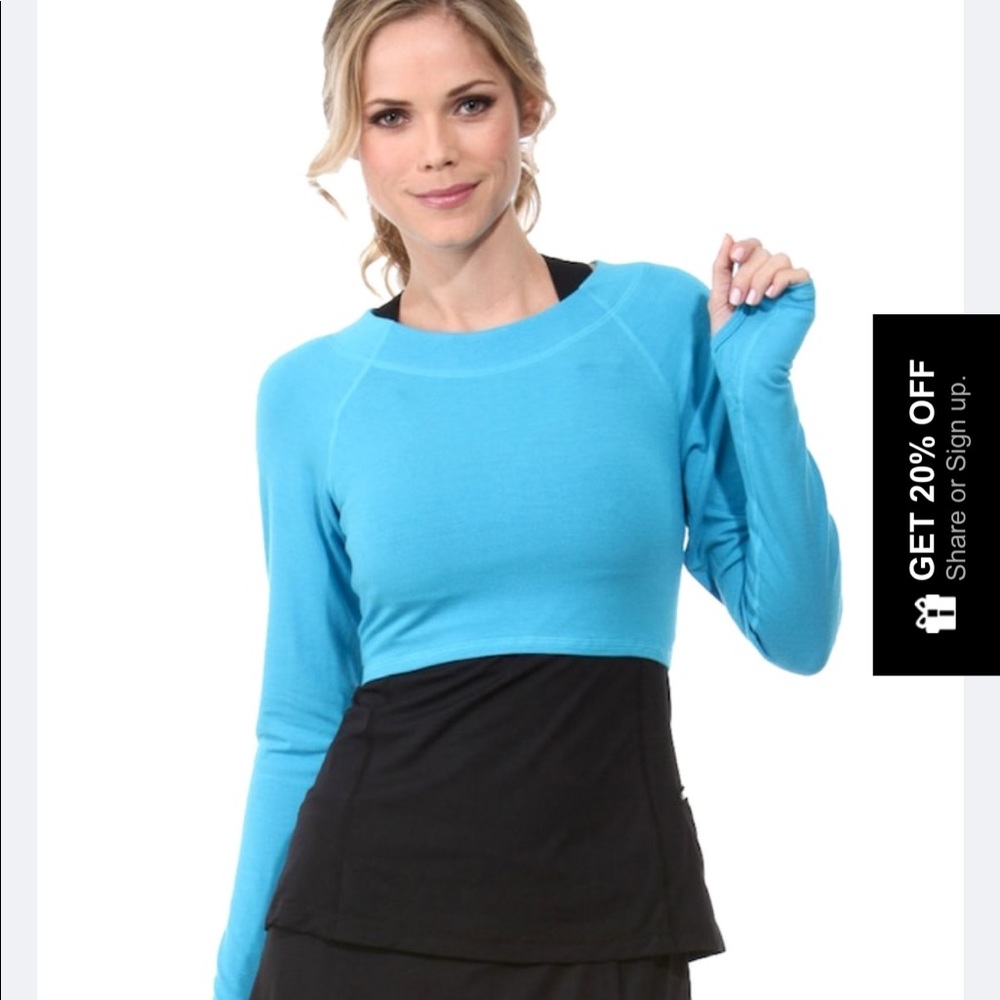NWT Bloquv Crop Top Sz Small